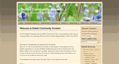 Desktop Screenshot of dublincommunitygrowers.ie